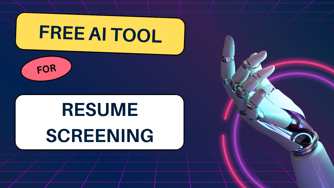 Free AI Tool for Resume Screening